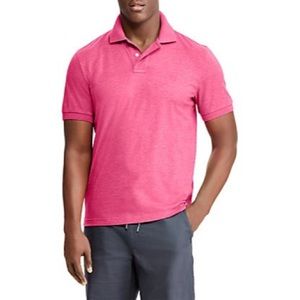 Men’s Chaps Coolmax Pink Polo NWT